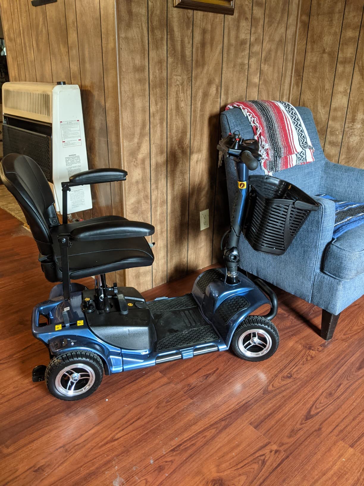 【Bicycle】Vive 4 Wheel Mobility Scooter - Electric Powered Wheelchair Device